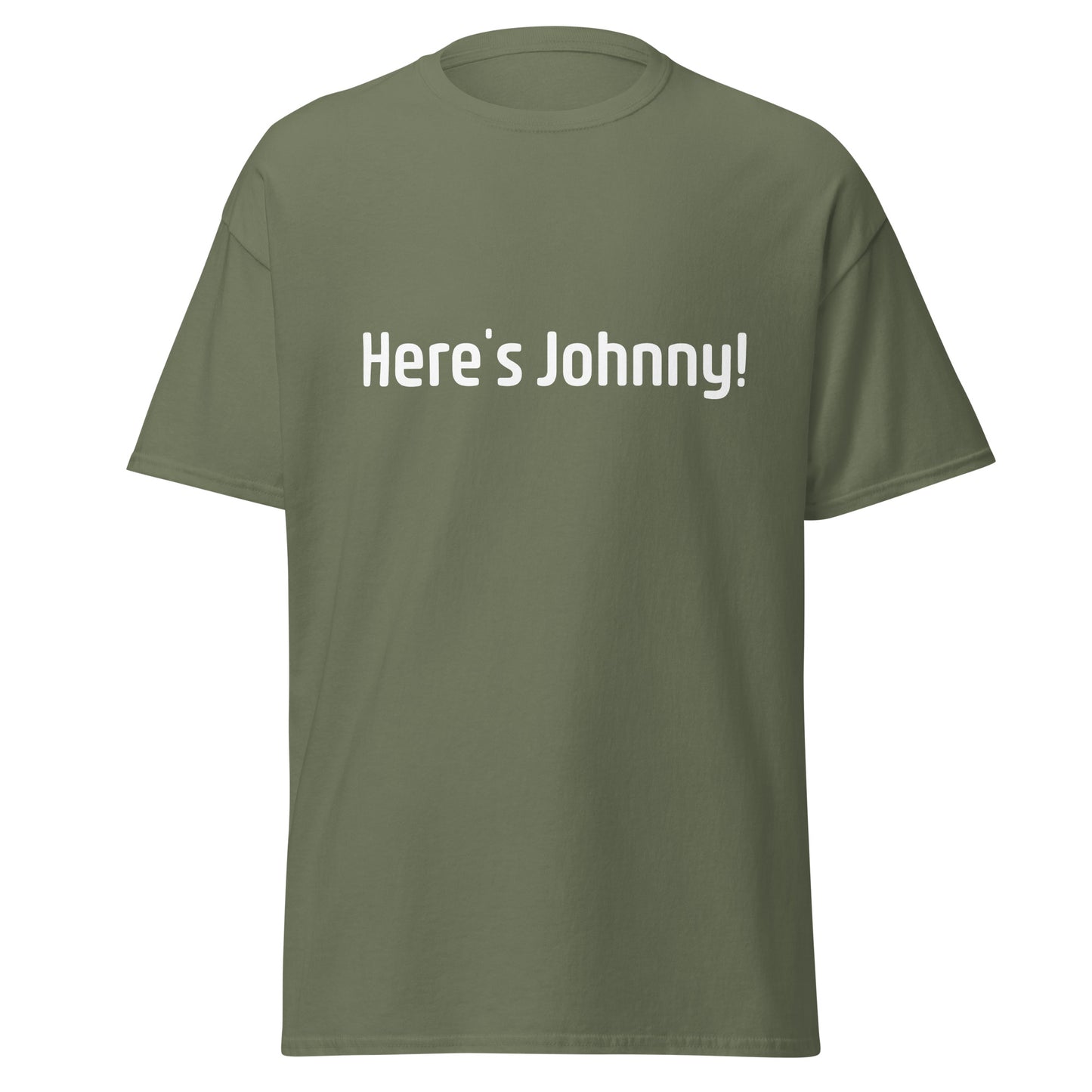 Heres Johnny - Dark Unisex classic tee
