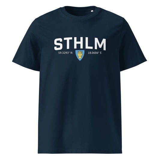 Sthlm - Dark Unisex organic cotton t-shirt
